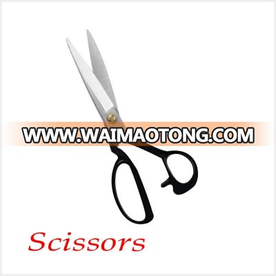 Different Type of Rubber Grip  Garment Sewing Scissors in China